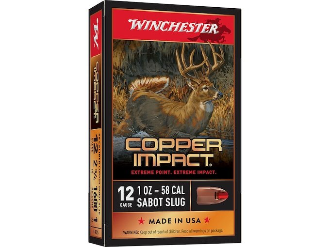 Winchester Deer Season XP Copper Impact 12 Gauge Polymer Tip Sabot Slug