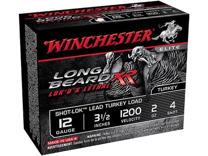 Winchester Long Beard XR Turkey 12 Gauge Copper Plated Lead Ammo