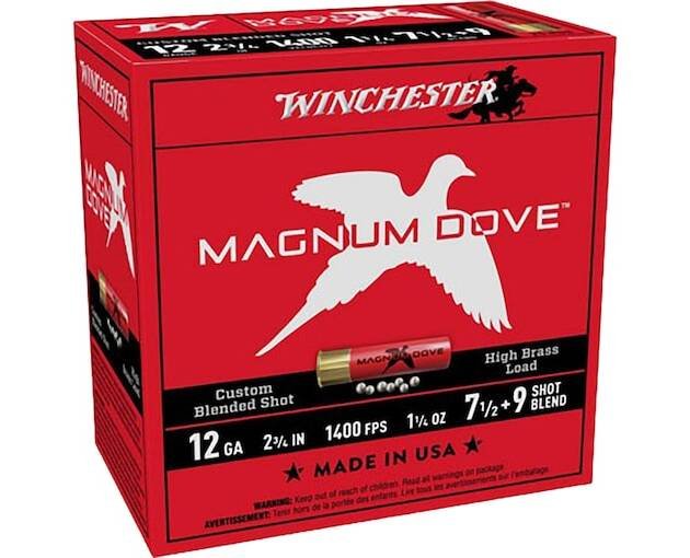 Winchester Magnum Dove High Brass 12 Gauge Ammo