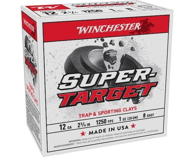 Winchester Super Target 1250 12 Gauge Ammo