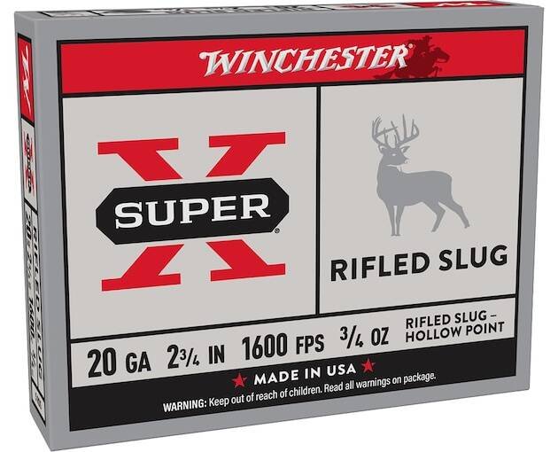 Winchester Super X 20 Gauge Rifled Slug