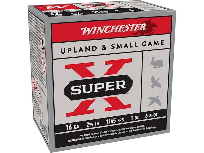 Winchester Super X Game Load 16 Gauge Ammo