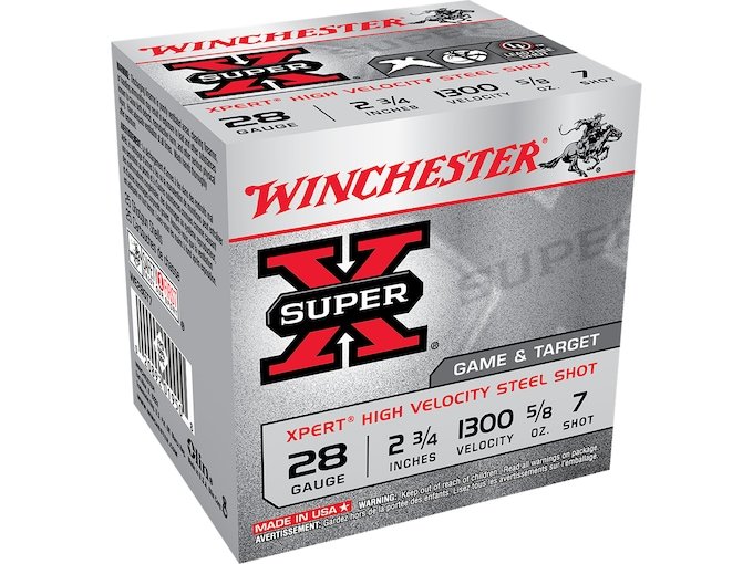 Winchester Xpert Game and Target 28 Gauge Steel Ammo