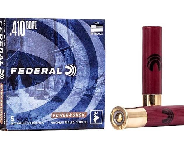 Federal Power-Shok 410 Hollow Point Rifled Slug 2-1/2" 1/4oz Box of 500 rounds