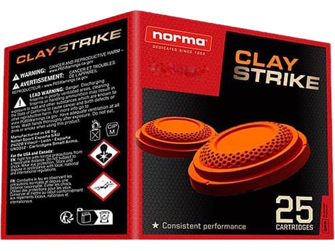 Norma Claystrike 410 Ammo 3 #7-12 Lead Shot 23 oz