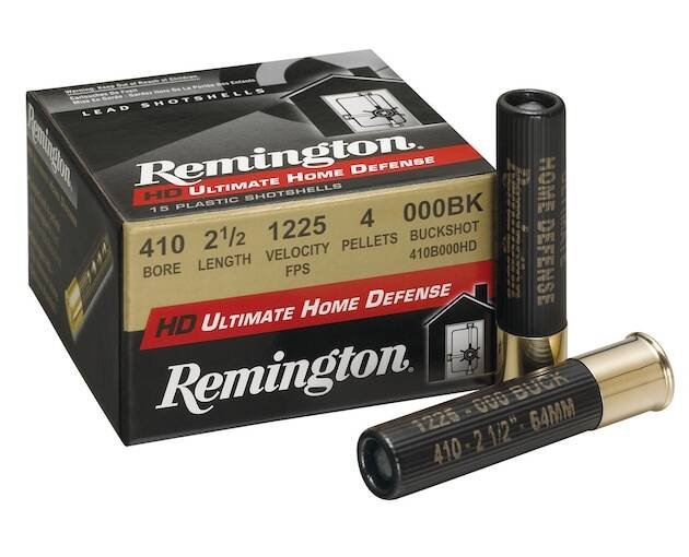 Remington HD Ultimate Home Defense 410 Buckshot Ammo 2-12