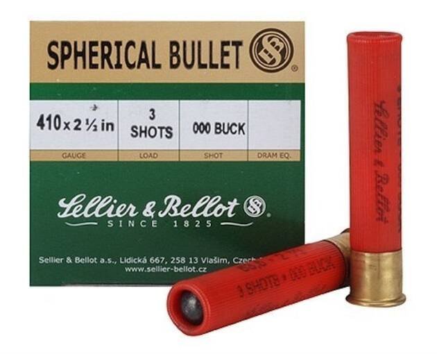 Sellier & Bellot 410 Buckshot Ammo 2-12