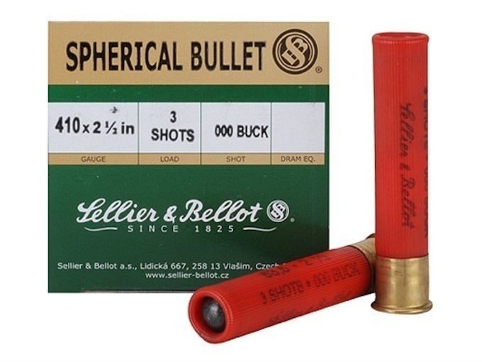 Sellier & Bellot 410 Buckshot Ammo 2-12