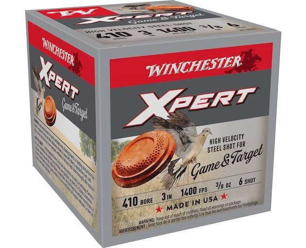 Winchester Xpert Game and Target 410 Steel Ammo
