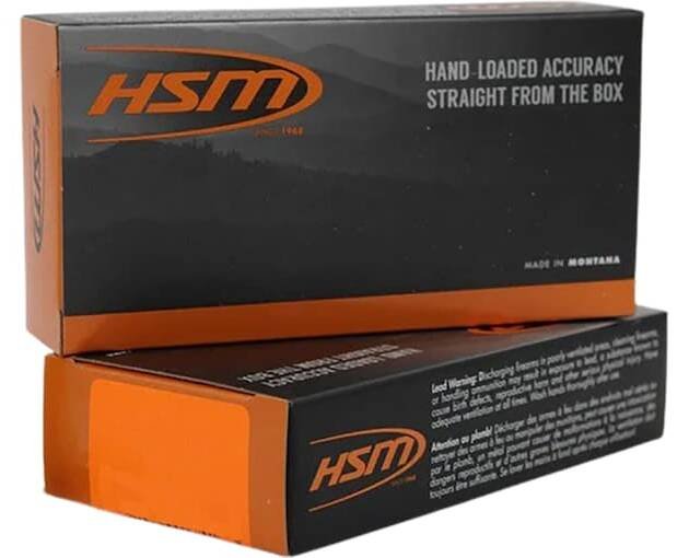 HSM Varmint 6mm Remington Ammo 75 Grain Hornady V-Max Polymer Ti