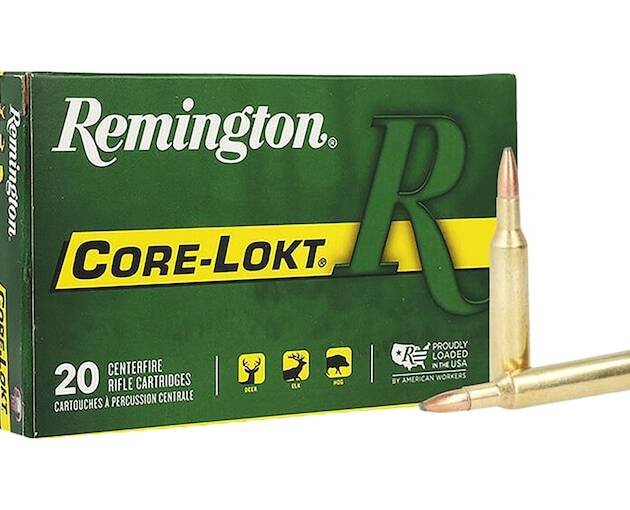 Remington Core-Lokt 6mm Remington Ammo 100 Grain Jacketed Soft Point