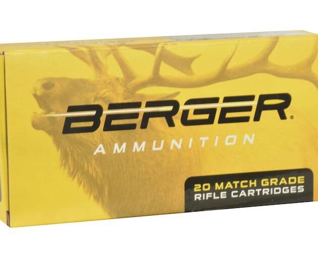 Berger Match Grade 338 Lapua Magnum Ammo 300 Grain Elite Hunter Jacketed Hollow Point