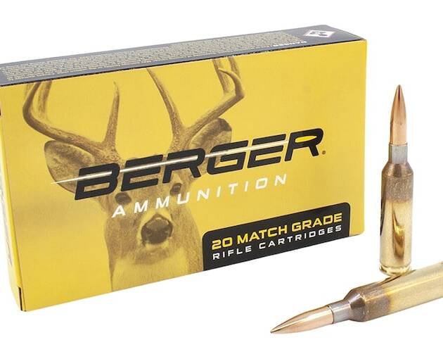 Berger Match Grade 6mm Creedmoor Ammo 95 Grain Classic Hunter Jacketed Hollow Point