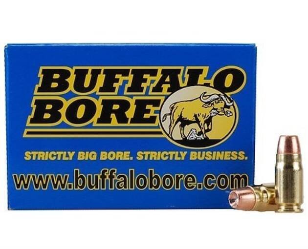 Buffalo Bore 357 Sig Ammo 125 Grain Jacketed Hollow Point