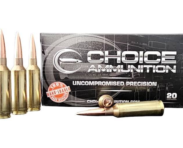 Choice 6.8 Western Ammo 170 Grain Berger Elite Hunter Jacketed Hollow Point