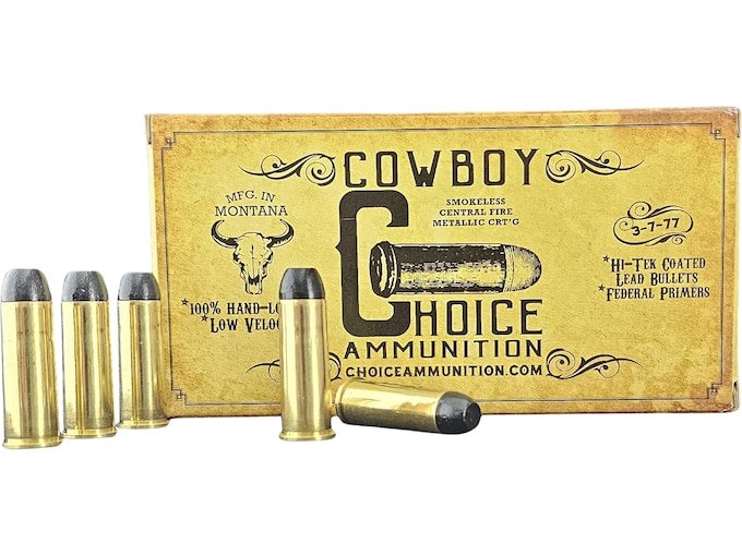 Choice Cowboy 44-40 WCF Ammo 200 Grain Flat Nose