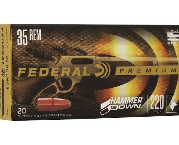 Federal Premium HammerDown 35 Remington Ammo 220 Grain Bonded Jacketed Soft Point