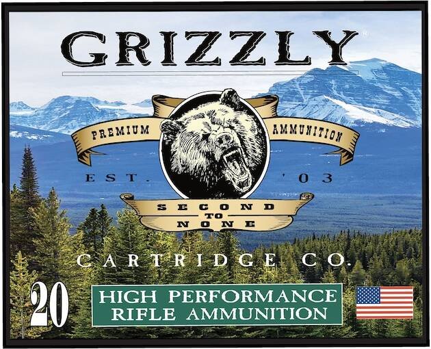 Grizzly Cartridge Trophy Grade 444 Marlin Ammo 270 Grain Solid