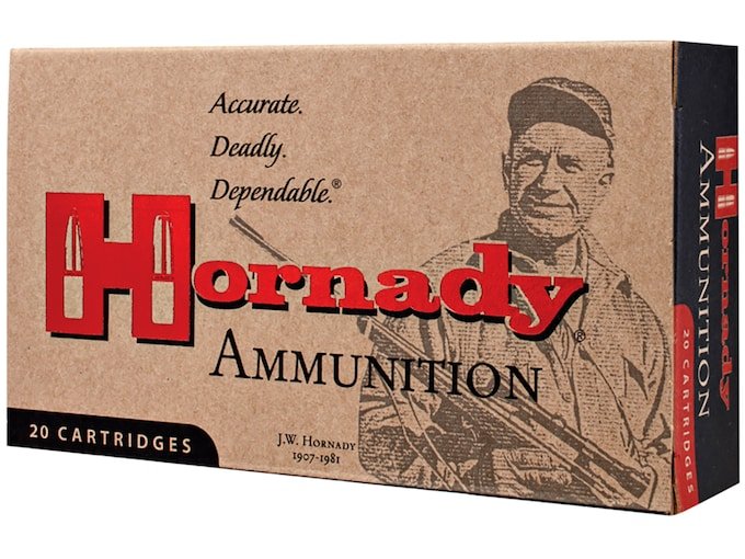 Hornady Custom 6.8mm Remington SPC Ammo 100 Grain Hornady CX Polymer Tip Lead Free Box of 20