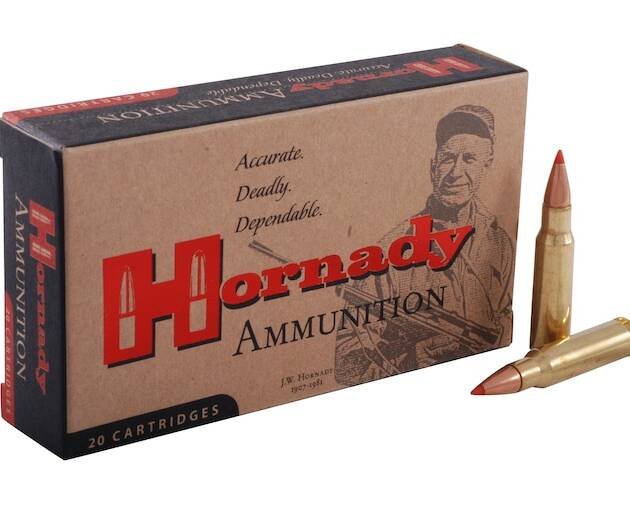 Hornady Custom 6.8mm Remington SPC Ammo 120 Grain Hornady SST (Super Shock Tip) Polymer Tip