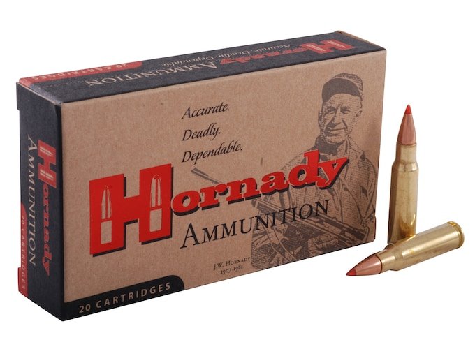Hornady Custom 6.8mm Remington SPC Ammo 120 Grain Hornady SST (Super Shock Tip) Polymer Tip