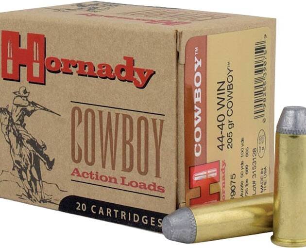 Hornady Frontier 44-40 WCF Ammo 205 Grain Flat Nose