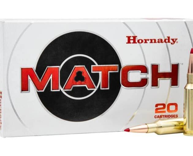 Hornady Match 224 Valkyrie Ammo 88 Grain Hornady ELD Match Polymer Tip