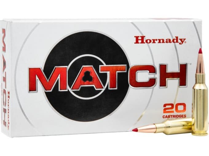 Hornady Match 224 Valkyrie Ammo 88 Grain Hornady ELD Match Polymer Tip