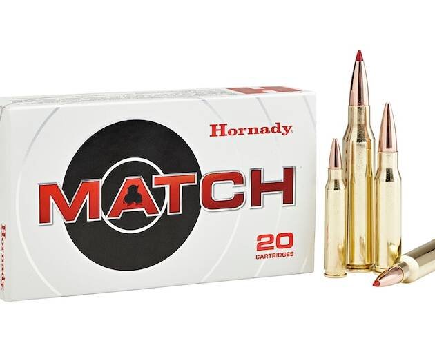 Hornady Match 338 Lapua Magnum Ammo 250 Grain Jacketed Hollow Point