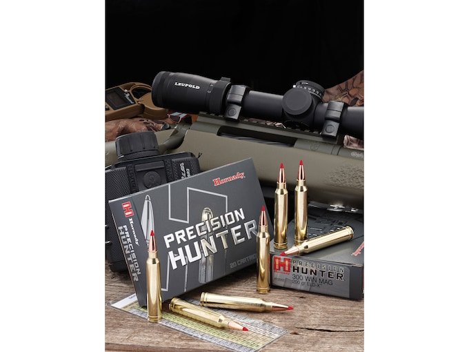 Hornady Precision Hunter 28 Nosler Ammo 162 Grain Hornady ELD-X Polymer Tip