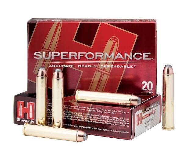 Hornady Superformance 444 Marlin Ammo 265 Grain Jacketed Flat Nose