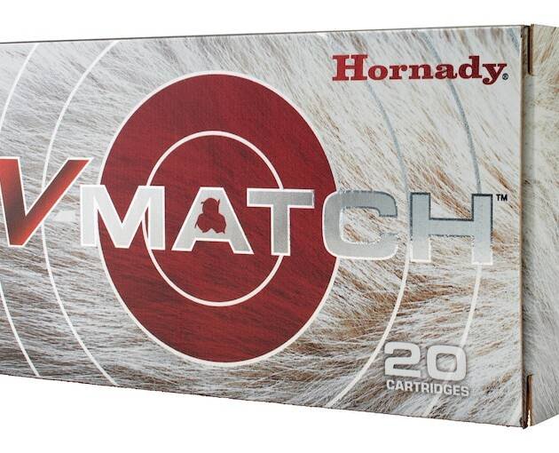 Hornady V-Match 6mm Creedmoor Ammo 80 Grain Hornady ELD-VT Polymer Tip