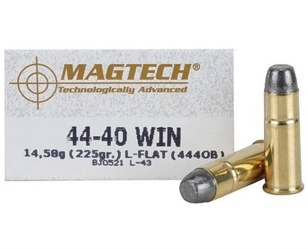 Magtech Cowboy Action 44-40 WCF Ammo 225 Grain Flat Nose