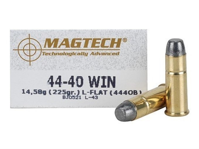 Magtech Cowboy Action 44-40 WCF Ammo 225 Grain Flat Nose