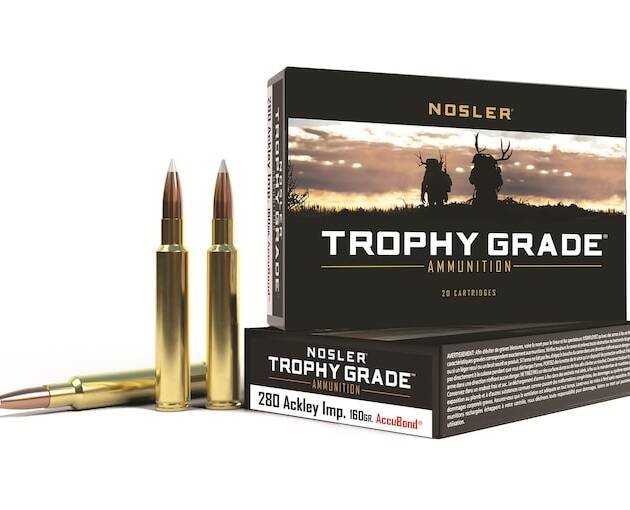 Nosler Trophy Grade 6mm Creedmoor Ammo 90 Grain Nosler AccuBond Bonded Polymer Tip
