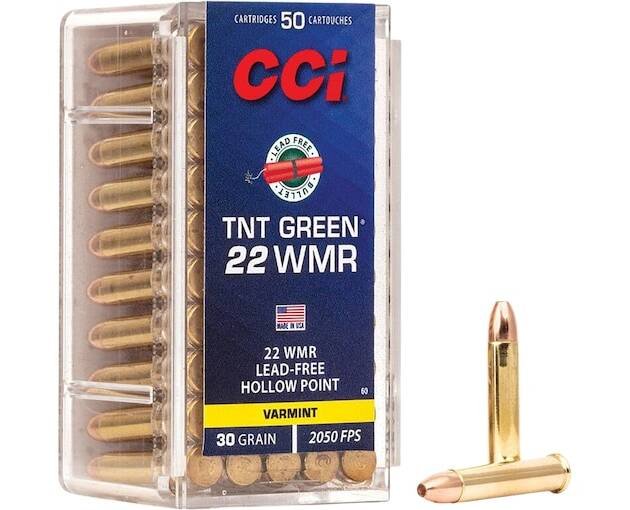 Remington 22 Winchester Magnum Rimfire (WMR) Ammo 40 Grain Jacketed Soft Point..
