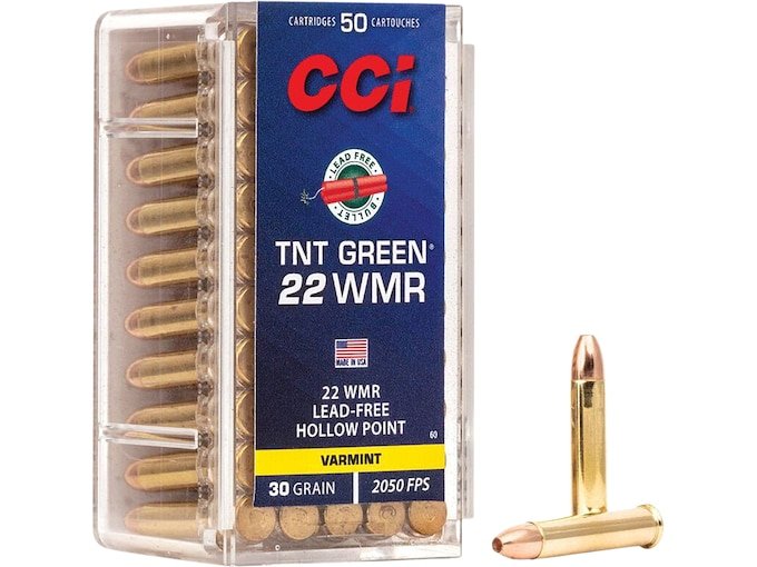 Remington 22 Winchester Magnum Rimfire (WMR) Ammo 40 Grain Jacketed Soft Point..