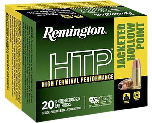 Remington High Terminal Performance (HTP) 30 Super Carry Ammo 100 Grain Jacketed Hollow Point