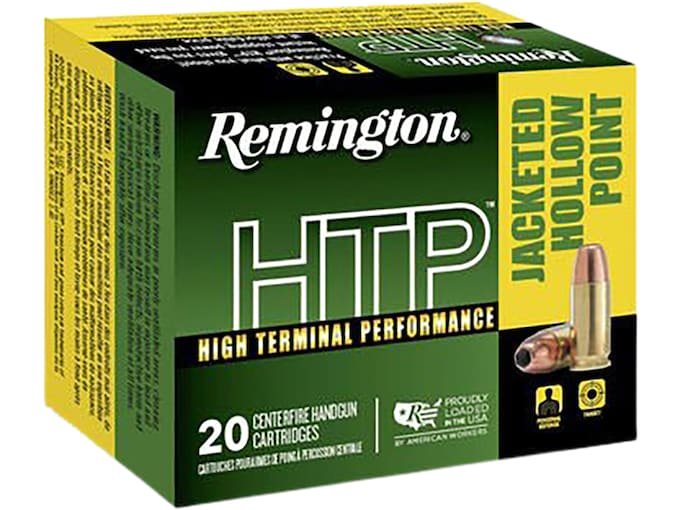 Remington High Terminal Performance (HTP) 30 Super Carry Ammo 100 Grain Jacketed Hollow Point