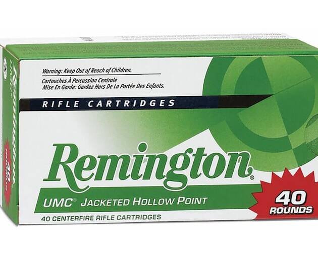 Remington UMC 22-250 Remington Ammo 45 Grain Jacketed Hollow Point
