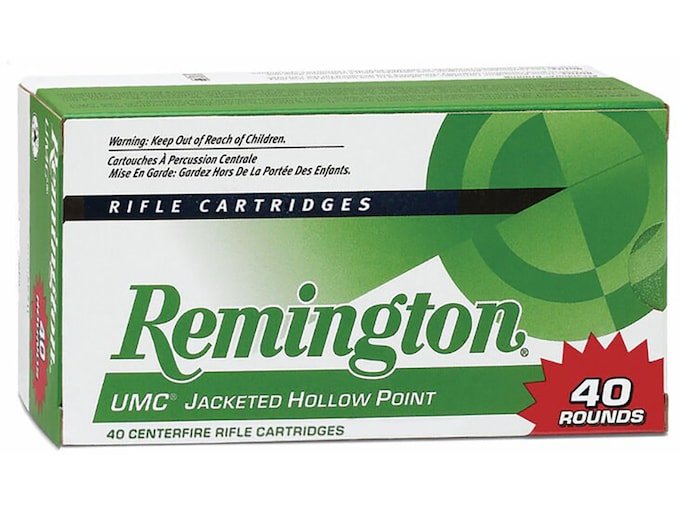 Remington UMC 22-250 Remington Ammo 45 Grain Jacketed Hollow Point