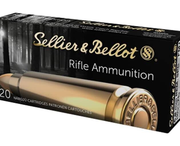 Sellier & Bellot 6.8mm Remington SPC Ammo 110 Grain Full Metal Jacket