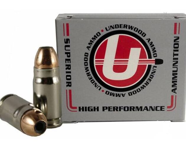 Underwood 357 Sig Ammo 115 Grain Nosler Jacketed Hollow Point Jacketed Hollow Point