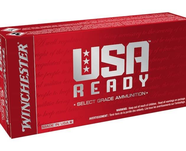 Winchester USA Ready 6.8mm Remington SPC Ammo 115 Grain Winchester Open Tip Jacketed Hollow Point